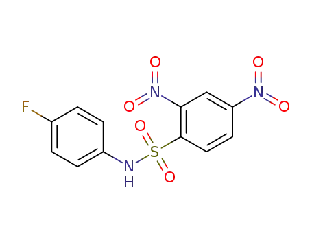 N-(4-fluorophenyl)-2,4-dinitrobenzenesulfonamide
