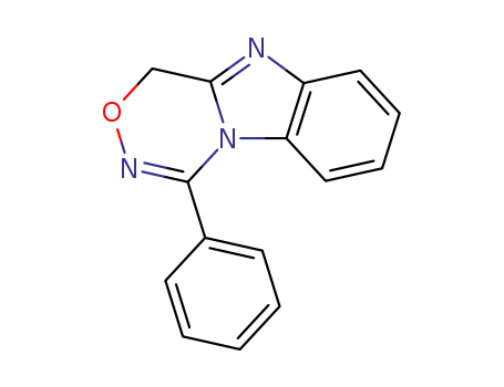4-phenyl-1H-<1,2,4>oxadiazino<4,5-a>benzimidazole