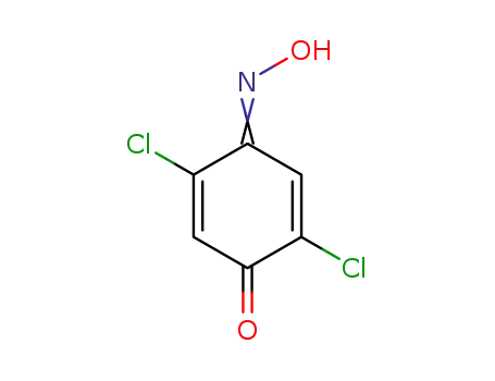 Molecular Structure of 35421-04-6 (2,5-dichloro-[1,4]benzoquinone monooxime)