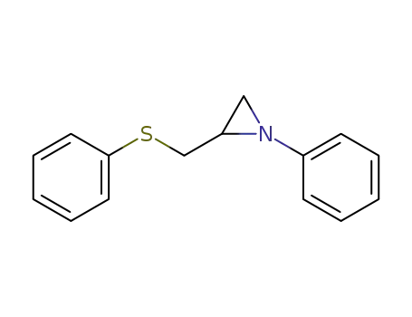 1-Phenyl-2-phenylsulfanylmethyl-aziridine