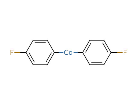 Molecular Structure of 104907-96-2 (Cadmium, bis(4-fluorophenyl)-)