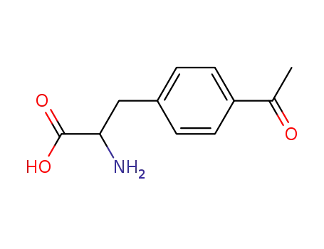 Molecular Structure of 18910-27-5 (para-acetylphenylalanine)