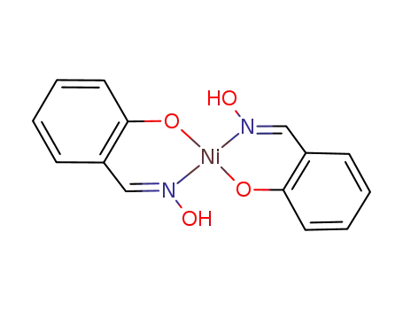 Molecular Structure of 54515-04-7 ([Ni(II)(salicylaldehyde oximate)2])