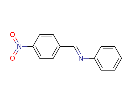 Benzenamine, N-[(4-nitrophenyl)methylene]-, (E)-