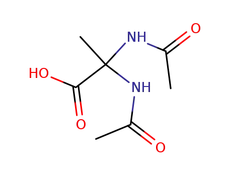 Molecular Structure of 98337-17-8 (2,2-Diacetamido-propionic Acid)