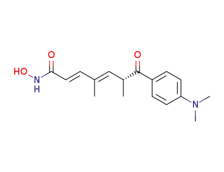 7-(4-(Dimethylamino)phenyl)-N-hydroxy-4,6-dimethyl-7-oxohepta-2,4-dienamide