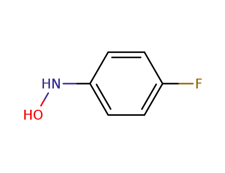 Molecular Structure of 406-00-8 (4-fluoro-N-hydroxyaniline)