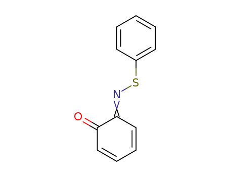 Molecular Structure of 41772-20-7 (1,2-Benzochinon-monophenylthioimin)