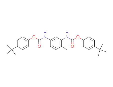 Molecular Structure of 67768-75-6 (bis(4-tert-butylphenyl) (4-methylbenzene-1,3-diyl)biscarbamate)