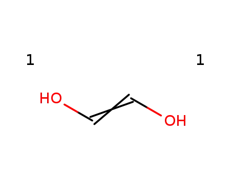 Molecular Structure of 65144-72-1 (1,2-Ethenediol, (1E)-)