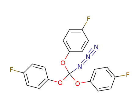 tris(p-fluorophenoxy)methyl azide