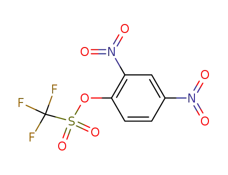 Molecular Structure of 32578-27-1 (2,4-dinitrophenyl trifluoromethanesulfonate)