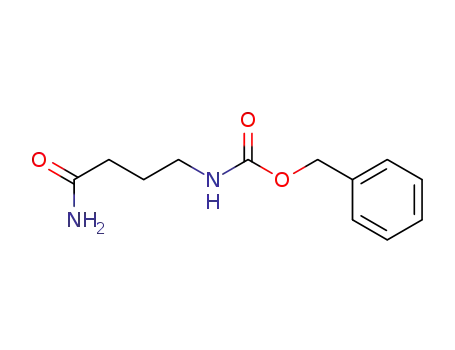 Molecular Structure of 35821-20-6 (γ-(carbobenzoxyamino)butyramide)