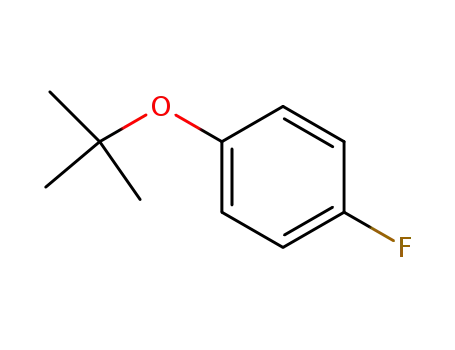 Molecular Structure of 16222-41-6 (Benzene, 1-(1,1-dimethylethoxy)-4-fluoro-)
