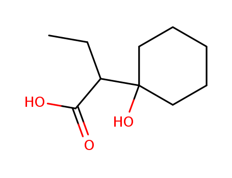 Cyclohexaneacetic acid,a-ethyl-1-hydroxy-