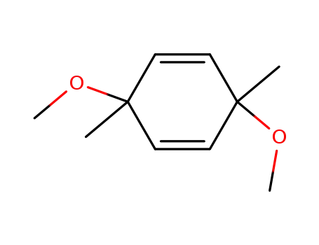 Molecular Structure of 132907-18-7 (3,6-dimethoxy-3,6-dimethylcyclohexa-1,4-diene)