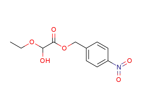 p-nitrobenzyl α-ethoxy-α-hydroxyacetate