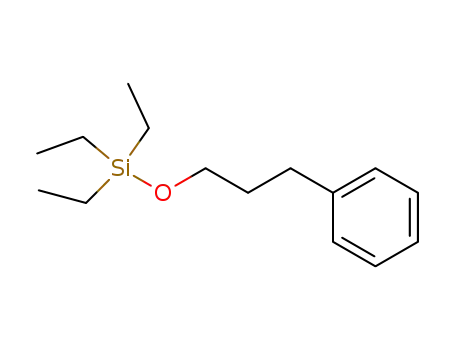 Molecular Structure of 2290-40-6 (1-Phenyl-3-(triethylsiloxy)propane)