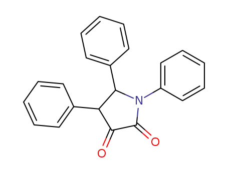 Molecular Structure of 5469-53-4 (1,4,5-triphenylpyrrolidine-2,3-dione)