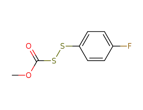 Molecular Structure of 72050-06-7 (p-Fluorophenylsulfenyl methyl thiocarbonate)