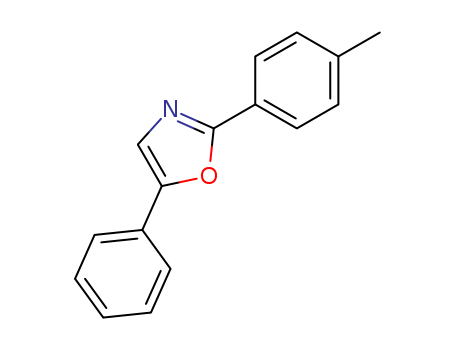 Oxazole,2-(4-methylphenyl)-5-phenyl- cas  16155-60-5