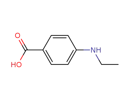 Molecular Structure of 7409-09-8 (4-(ETHYLAMINO)BENZOIC ACID)