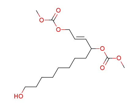 Carbonic acid, 1-(8-hydroxyoctyl)-2-butene-1,4-diyl dimethyl ester, (E)-