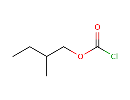 Molecular Structure of 100980-71-0 (Carbonochloridic acid, 2-methylbutyl ester, (S)-)