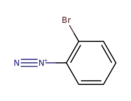 Molecular Structure of 17333-81-2 (Benzenediazonium, 2-bromo-)