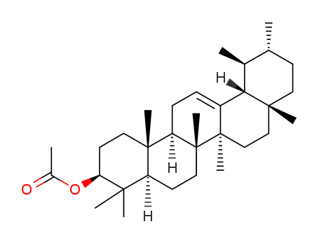 Urs-12-en-3-ol,3-acetate, (3b)- cas  863-76-3