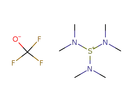 Molecular Structure of 96898-10-1 (tris(dimethylamino)sulfonium trifluoromethoxide)