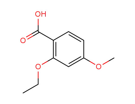 Molecular Structure of 55085-15-9 (2-ETHOXY-4-METHOXYBENZOIC ACID)