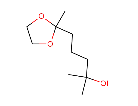 2-methyl-5-(2-methyl-[1,3]dioxolan-2-yl)-pentan-2-ol