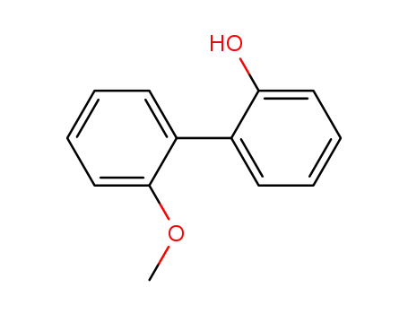 Molecular Structure of 3594-88-5 ([1,1'-Biphenyl]-2-ol, 2'-methoxy-)