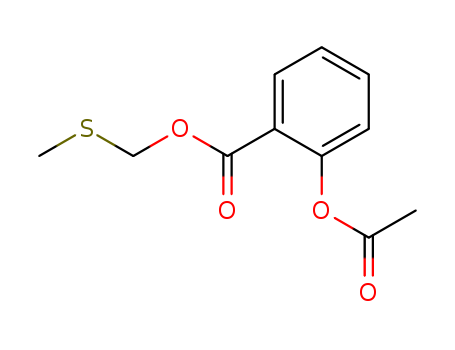 methylsulfanylmethyl 2-acetyloxybenzoate