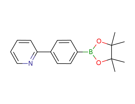 Molecular Structure of 908350-80-1 (4-(2-Pyridinyl)phenylboronic acid pinacol ester)