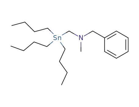 Benzenemethanamine, N-methyl-N-[(tributylstannyl)methyl]-