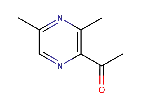 Molecular Structure of 54300-08-2 (2-Acetyl-3,5-dimethylpyrazine)