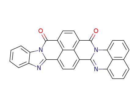 Molecular Structure of 4691-73-0 (benzo[<i>lmn</i>]benzo[4,5]imidazo[2,1-<i>b</i>]perimidino[1,2-<i>j</i>][3,8]phenanthroline-8,11-dione)