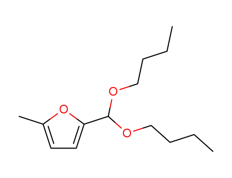 Molecular Structure of 23029-68-7 (2-dibutoxymethyl-5-methylfuran)