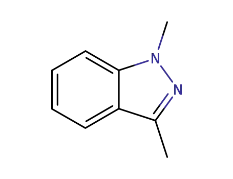 Molecular Structure of 34879-84-0 (1H-Indazole, 1,3-dimethyl-)