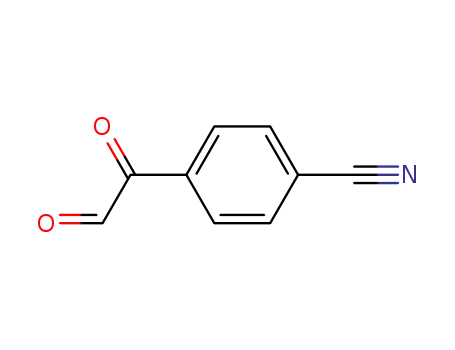 Molecular Structure of 20099-53-0 (4-(2-OXOACETYL)BENZONITRILE)