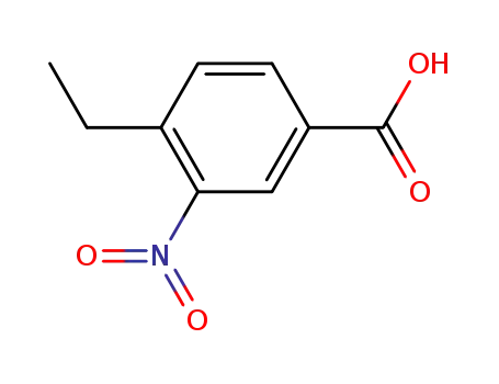 Molecular Structure of 103440-95-5 (4-ETHYL-3-NITROBENZOIC ACID)