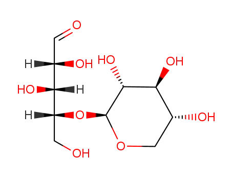 Molecular Structure of 16907-86-1 (4-O-β-D-xylopyranosyl-D-xylose)