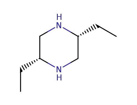 (+/-)-<i>cis</i>-2,5-diethyl-piperazine