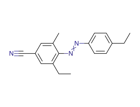 3-ethyl-4-[(4-ethylphenyl)diazenyl]-5-methylbenzonitrile
