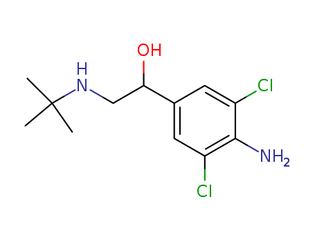 (+)-4-amino-alpha-[(tert-butylamino)methyl]-3,5-dichlorobenzyl alcohol