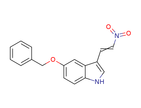 1H-Indole,3-(2-nitroethenyl)-5-(phenylmethoxy)-