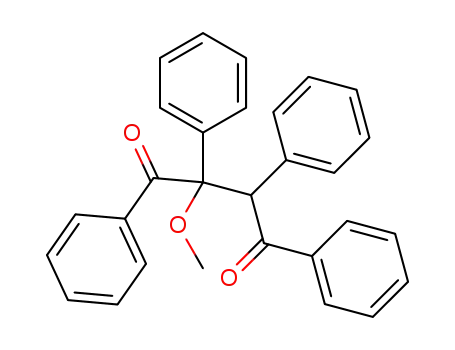 Molecular Structure of 861533-66-6 (2-methoxy-1,2,3,4-tetraphenyl-butane-1,4-dione)