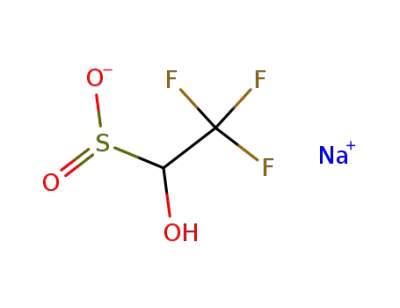 Sodium; 2,2,2-trifluoro-1-hydroxy-ethanesulfinate
